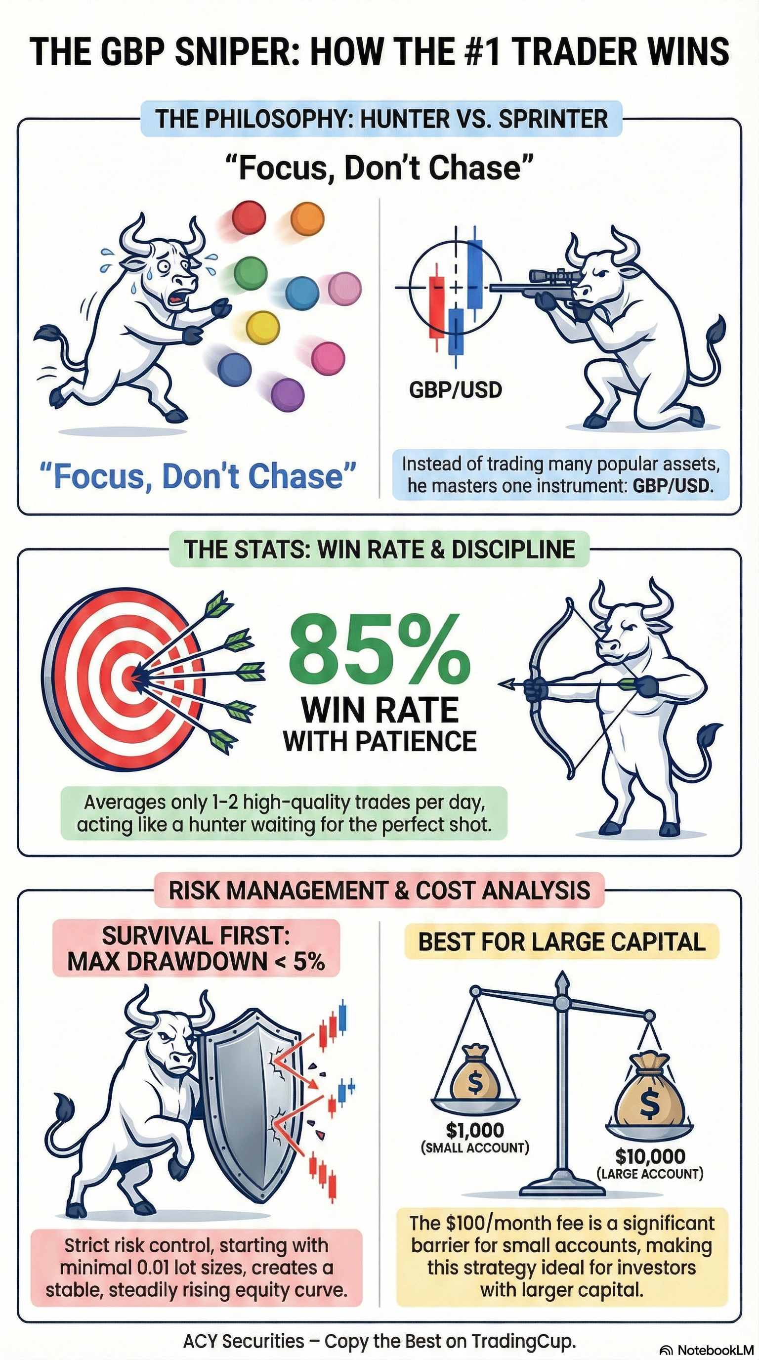 85% Win Rate GBP Strategy: A Low Drawdown Copy Trading Review