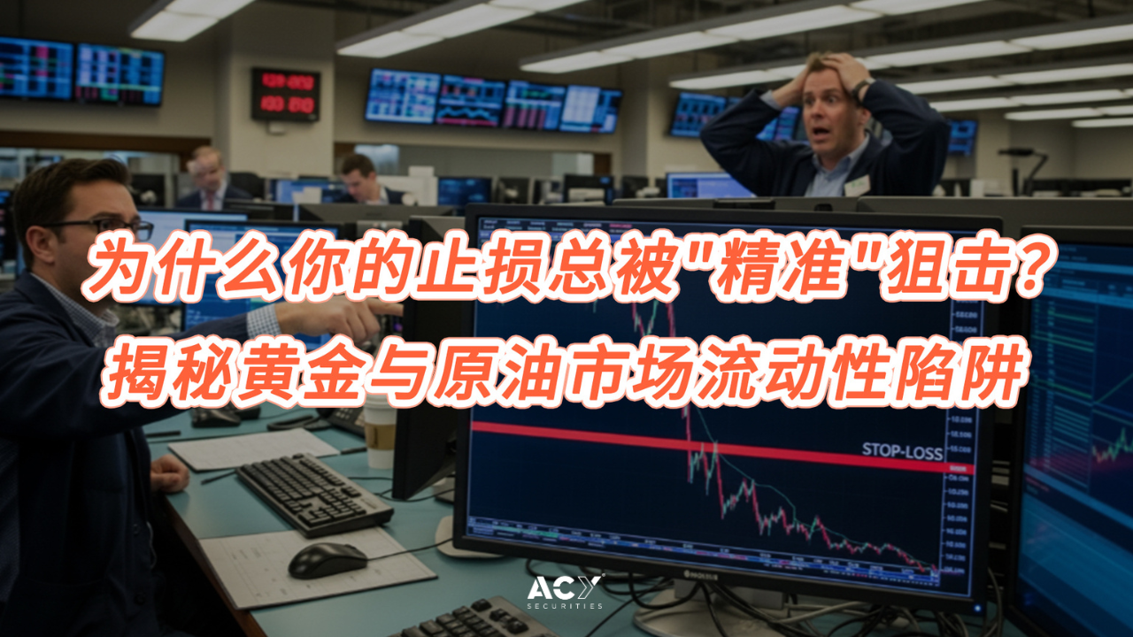 为什么你的止损总被”精准”狙击？揭秘黄金与原油市场流动性陷阱！