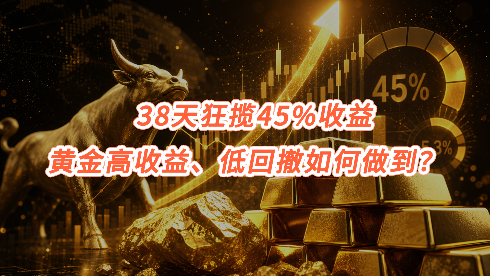 38天狂揽45%收益,最大回撤仅5.3%!深度拆解黄金高收益密码